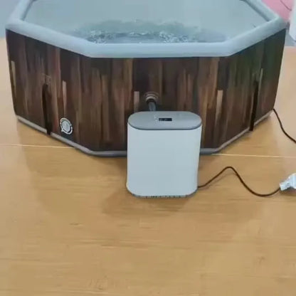 Top Grade Inflatable Luxury Pure Spa Heating Bubble Massage Pool Outdoor Hot Tub Pool Family Above Ground Spa Pool