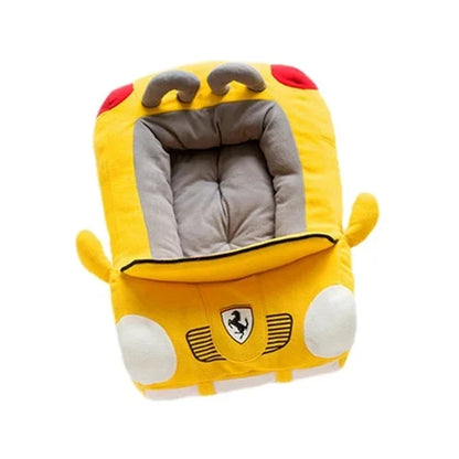 Large Car Shaped Dog Cat Bed Warm Pet House Cool Cartoon Shark Pet Cave Cat Dog Beds Sweet Kittens Basket Warm Cat Beds Cushion