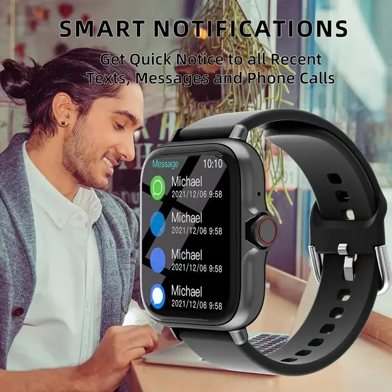 Smartwatch, Wireless Calling/dialing, Multi-sport Mode, Incoming Call Alert & Rejection, Short Message Alert, Message Alert View