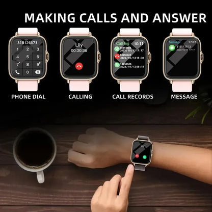 Smartwatch, Wireless Calling/dialing, Multi-sport Mode, Incoming Call Alert & Rejection, Short Message Alert, Message Alert View