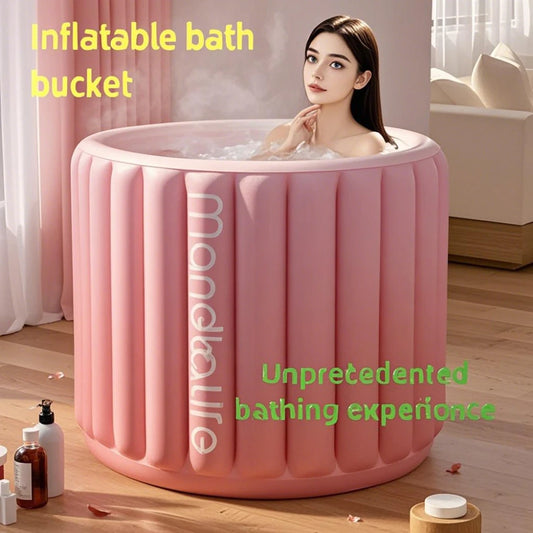 1 inflatable bath tub, home bath tub, don't mind tub, children and adults bathtub, adults folding full-body bath tub, SPA