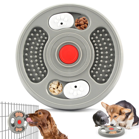 Dog Bowl, Pet Bowl, Slow Food Bowl for Cats, A New Type of Pet Intelligence and Entertainment Gadget That Can Hold Dog Cages