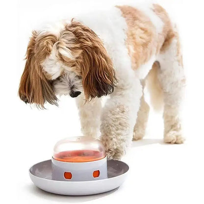 Interactive Dog Toy Pet Automatic Food Treat Dispenser Slow Food Pet Snack Feeder for Dog Cat Training