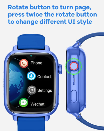 4G Smart Watch Kids GPS WIFI Video Call SOS APP Download Child Smartwatch Camera Monitor Tracker Location Phone Watch
