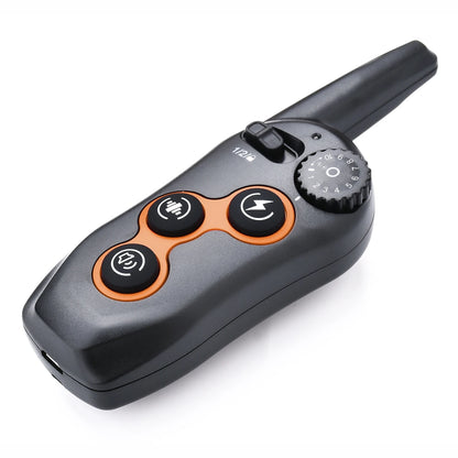 Remote Training Dog Collar, Electric Shock, Waterproof, Rechargeable, Bark Control, 400m, 2 Dogs