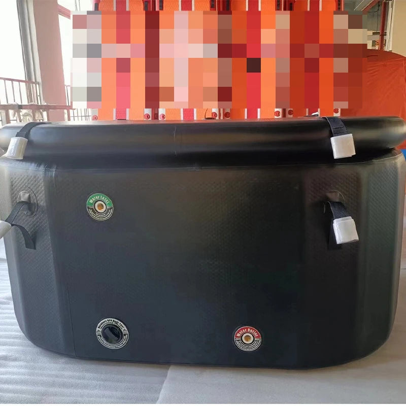 Customized ice therapy bathtub ice bucket athlete physiotherapy bath water cooling basin chiller wire drawing material