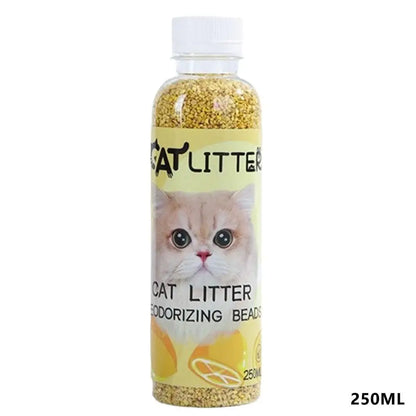 For Clean & Fragrant Pet Environments Fresh Scent Cat Litter Deodorizer Beads - Natural Plant-Based Odor Eliminator