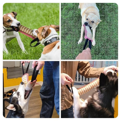 Dog Training Toys Outdoor Interactive Tug of War Training Bite Stick  Used as Pet Supplies for Training Medium to Large Dogs