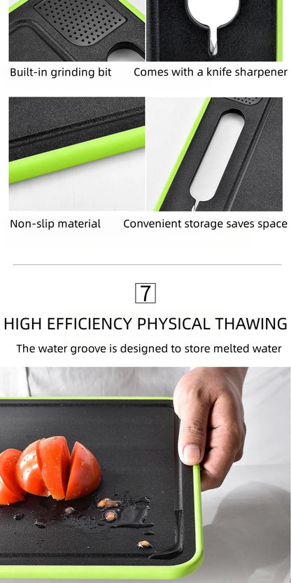 Kitchen Thawing Cutting Board Defrosting Function Physical Thawing Chopping Board Kitchen GarlicHigh Efficiency Physical Thawing