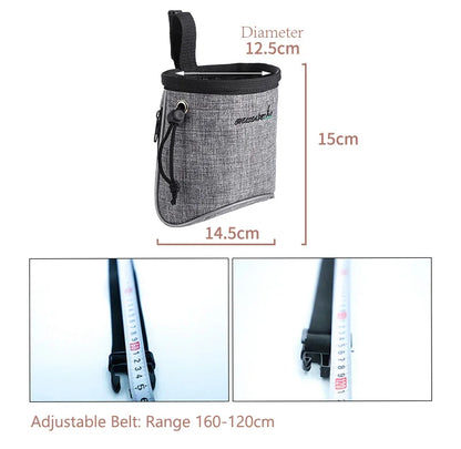 Dog Treat Training Pouch Easily Carries Pet Toys Treats Built In Poop Bag Dispenser Outdoor Dog Trainings Bag