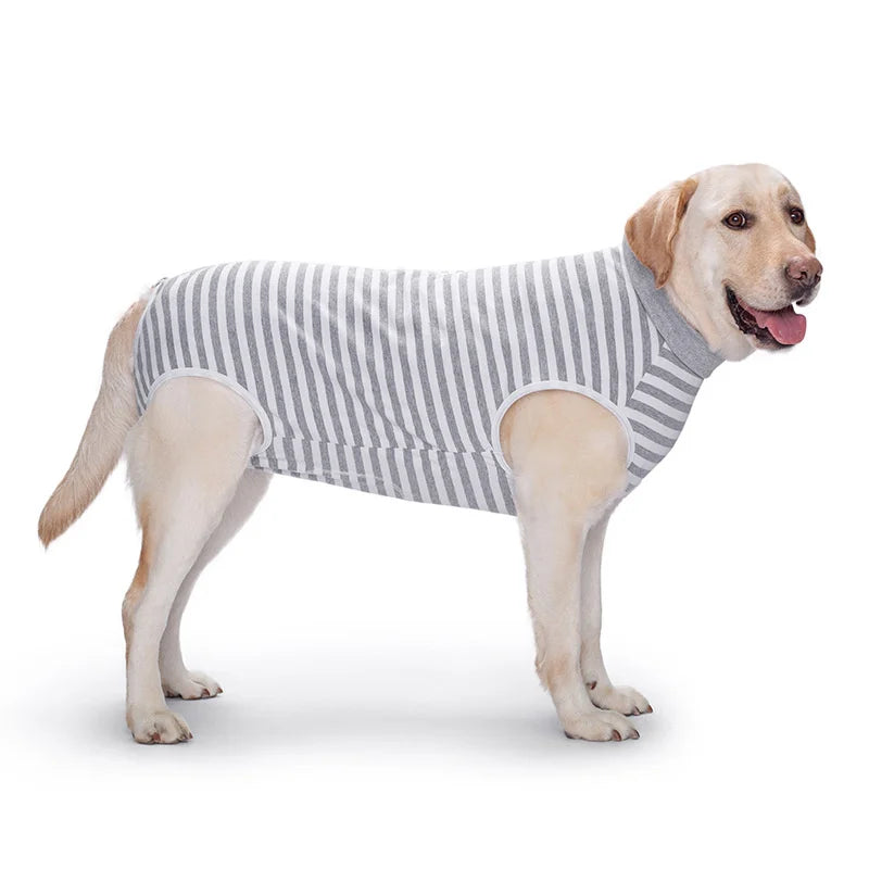 Dog Sterilization Suit Cotton Dog Recovery Suit Anti Licking Wounds Pet Care Clothes After Surgery Clothes Apparels Pet Supplies
