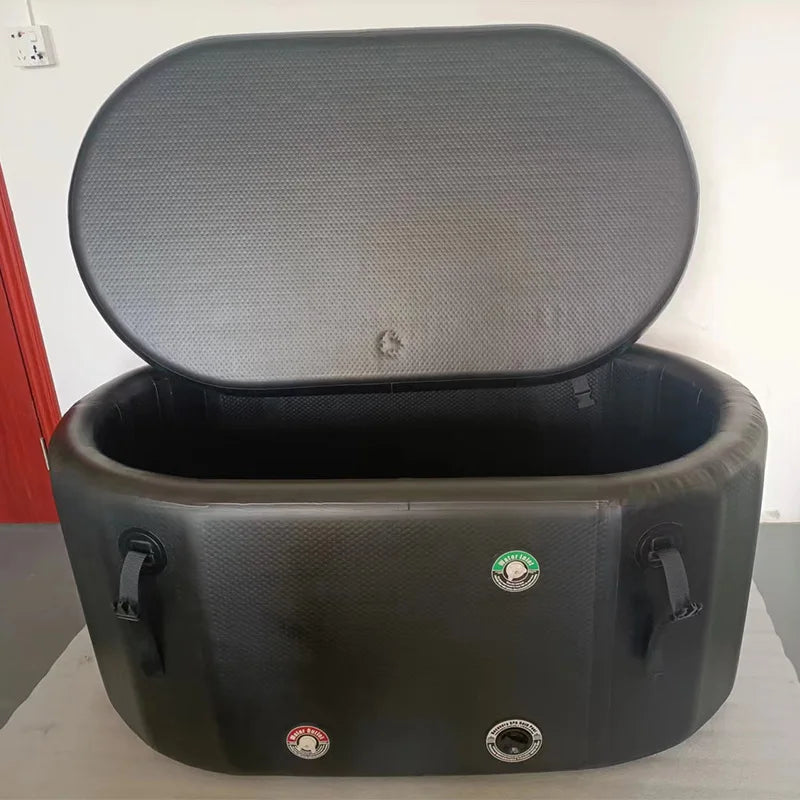 Customized ice therapy bathtub ice bucket athlete physiotherapy bath water cooling basin chiller wire drawing material