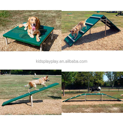 Dog Park Training playground Equipment Long Tunnel Run