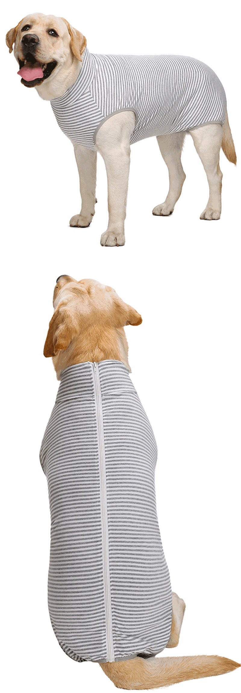 Dog Sterilization Suit Cotton Dog Recovery Suit Anti Licking Wounds Pet Care Clothes After Surgery Clothes Apparels Pet Supplies