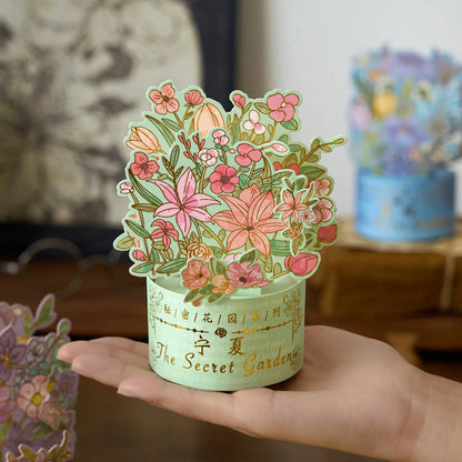 3D Pop UP Flower Greeting Cards Birthday Invitation Card Handmade Butterfly Thank You Postcard Wife Mom Girlfriend Teacher Gifts