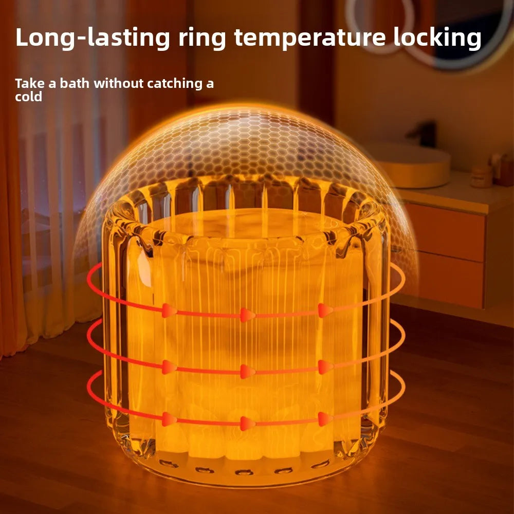 1 inflatable bath tub, home bath tub, don't mind tub, children and adults bathtub, adults folding full-body bath tub, SPA