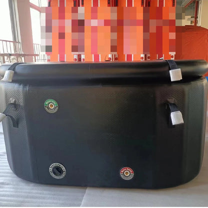 Customized ice therapy bathtub ice bucket athlete physiotherapy bath water cooling basin chiller wire drawing material