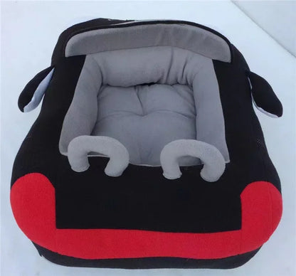 Large Car Shaped Dog Cat Bed Warm Pet House Cool Cartoon Shark Pet Cave Cat Dog Beds Sweet Kittens Basket Warm Cat Beds Cushion