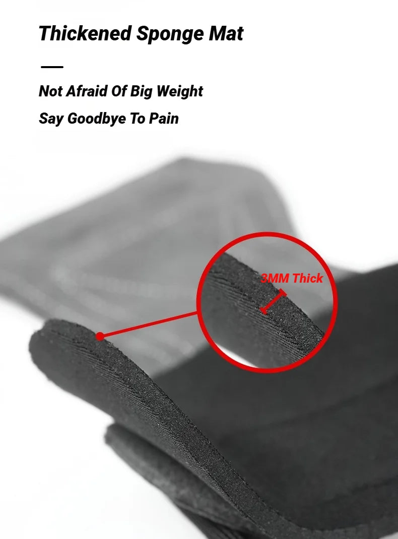 2Pcs Cowhide Gym Gloves Grips Anti-Skid Weight Power Belt Lifting Pads Deadlift Workout Fitness Palm Protection Training Guards