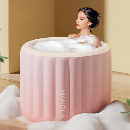 1 inflatable bath tub, home bath tub, don't mind tub, children and adults bathtub, adults folding full-body bath tub, SPA