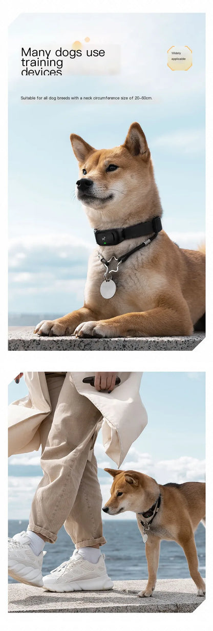 Dog training device remote control barking device pet dog trainer electric shock collar pet supplies waterproof