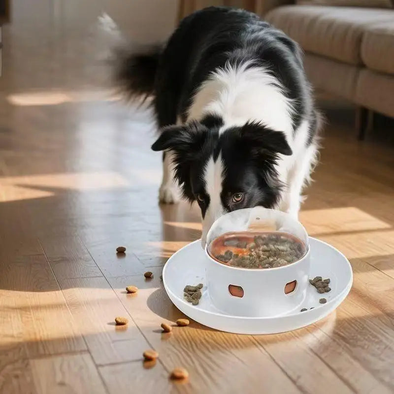 Interactive Dog Toy Pet Automatic Food Treat Dispenser Slow Food Pet Snack Feeder for Dog Cat Training