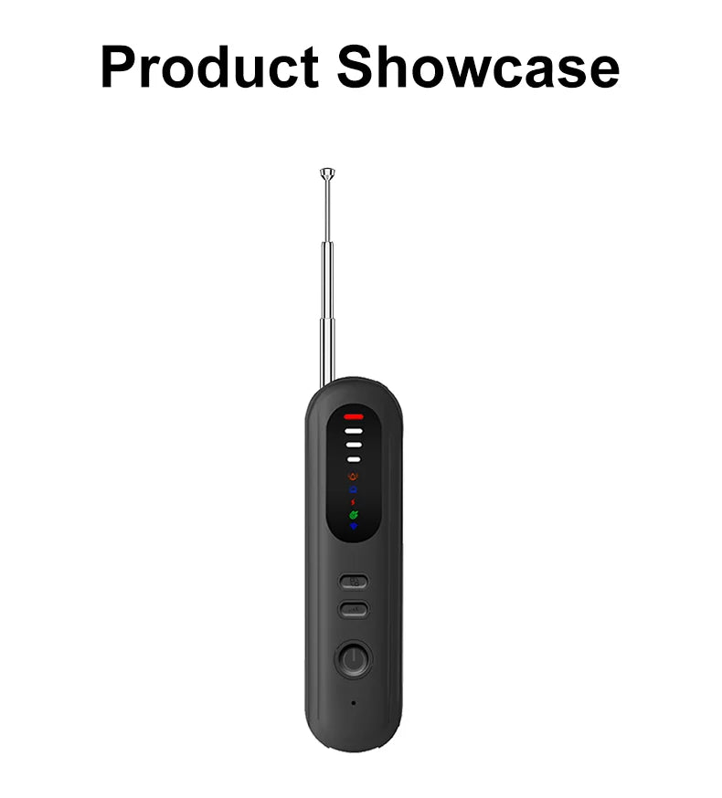 Camera detector, travel security guard, infrared scanner, anti-eavesdropping, positioning signal detector T06