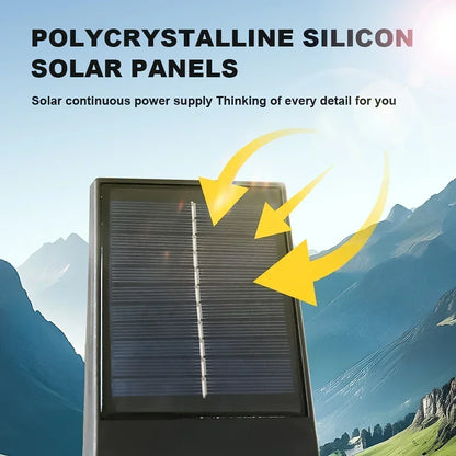 2/9LEDs RGB Solar Light Outdoors Landscape Spotlights Color Changing 2 In 1 Wireless Waterproof Solar Wall Lamp Patio Garden