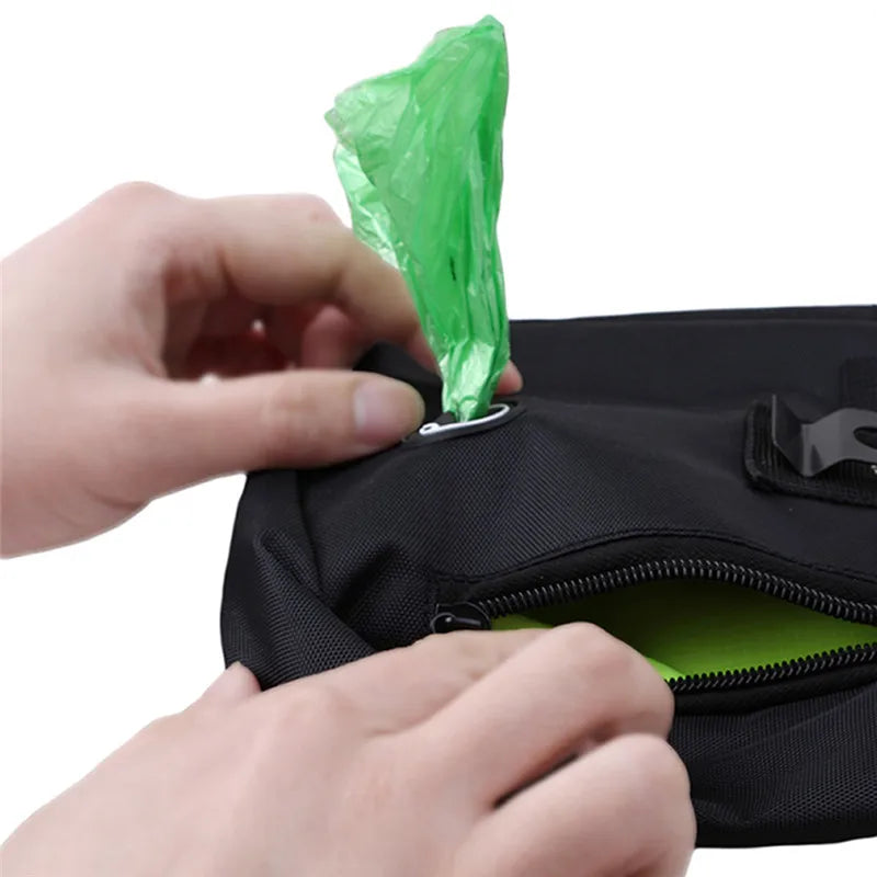 Pet Dog Snack Bag Treat Food Obedience Outdoor Pouch Bag Large Capacity Convenient Practical Fashion Dogs Training Pack