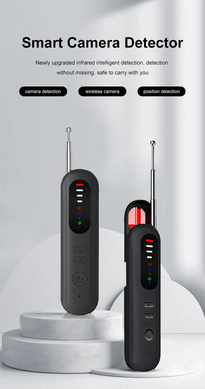 Camera detector, travel security guard, infrared scanner, anti-eavesdropping, positioning signal detector T06