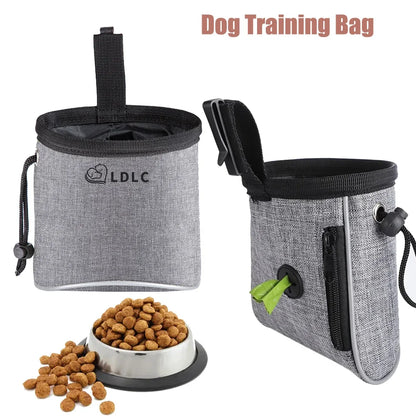 Dog Treat Training Pouch Easily Carries Pet Toys Treats Built In Poop Bag Dispenser Outdoor Dog Trainings Bag