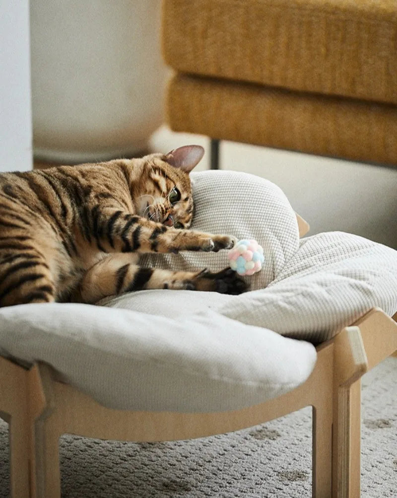 Petal Cat Bed Nest Mat Indoor Sleeping Cushion Small Dog Bed Nest Cats Portable Kitten Soft Beds Comfortable Pets Supplies