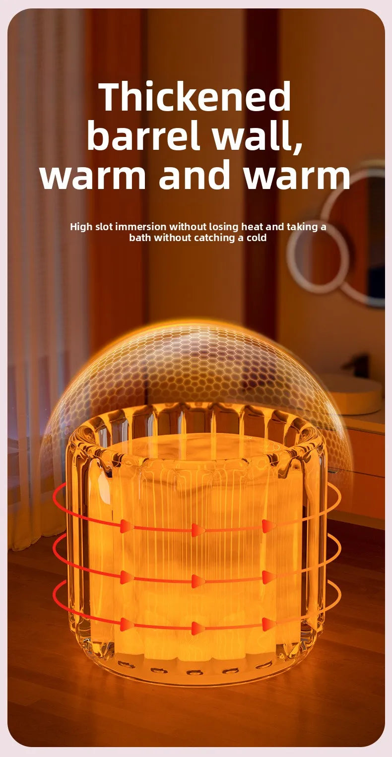 1 inflatable bath tub, home bath tub, don't mind tub, children and adults bathtub, adults folding full-body bath tub, SPA