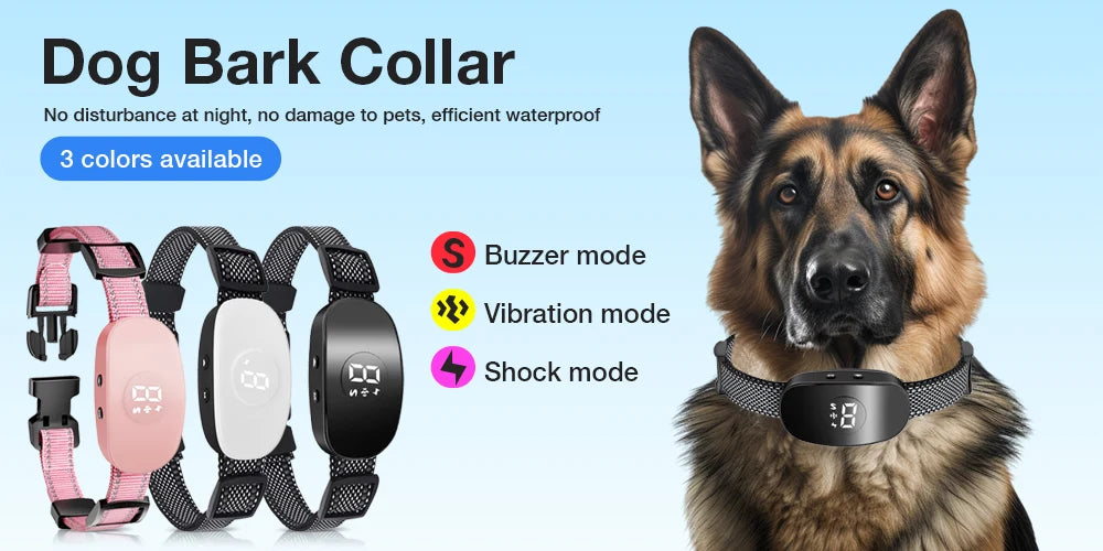 Training Collar Dog 800m Anti Bark Dog Collar Waterproof With Pet Rechargeable Pet Remote Control Electric Collar For Dogs