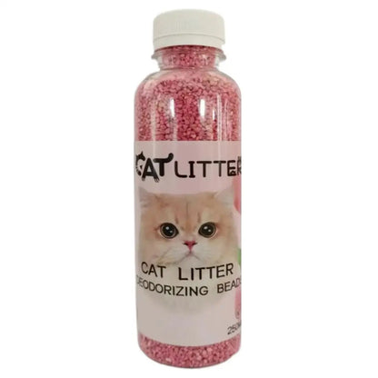 For Clean & Fragrant Pet Environments Fresh Scent Cat Litter Deodorizer Beads - Natural Plant-Based Odor Eliminator
