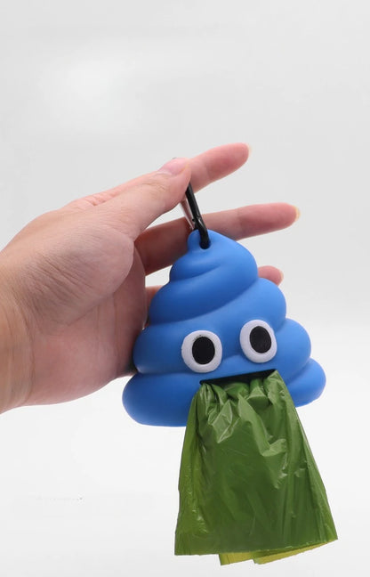 Pet Waste Bag Dispenser Holder With Belt Clip Leash Attachment For Dog Walking Cat Litter Biodegradable Refill Rolls Spring