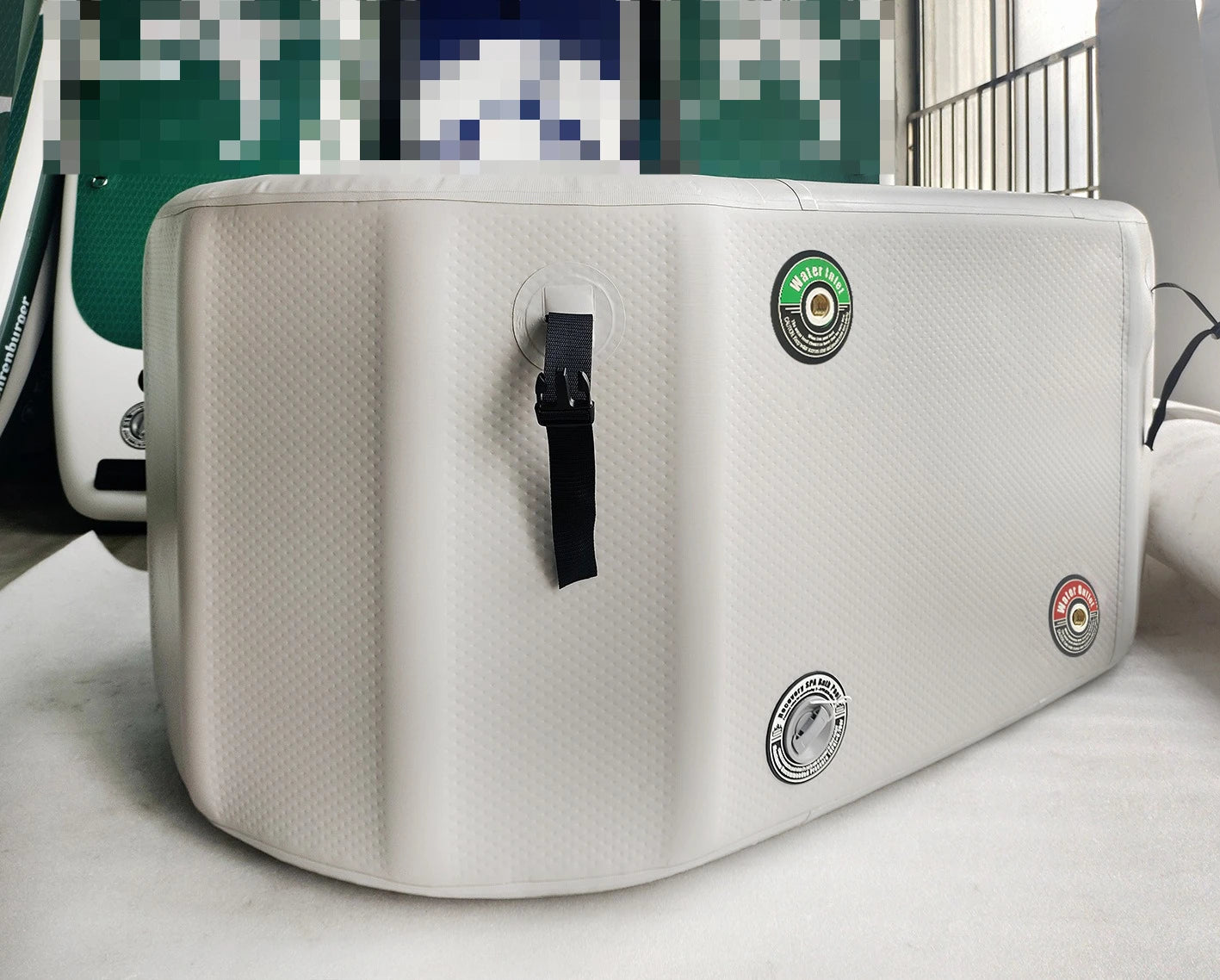 Customized ice therapy bathtub ice bucket athlete physiotherapy bath water cooling basin chiller wire drawing material