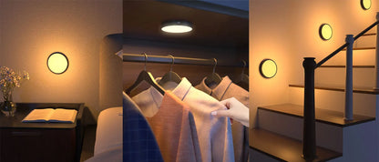 WILLED Rechargeable Dimmable Touch Light Buit-in 1000mAh Batter Portable LED Night Lights for Cabinet Wardrobe Kitchen Bedroom