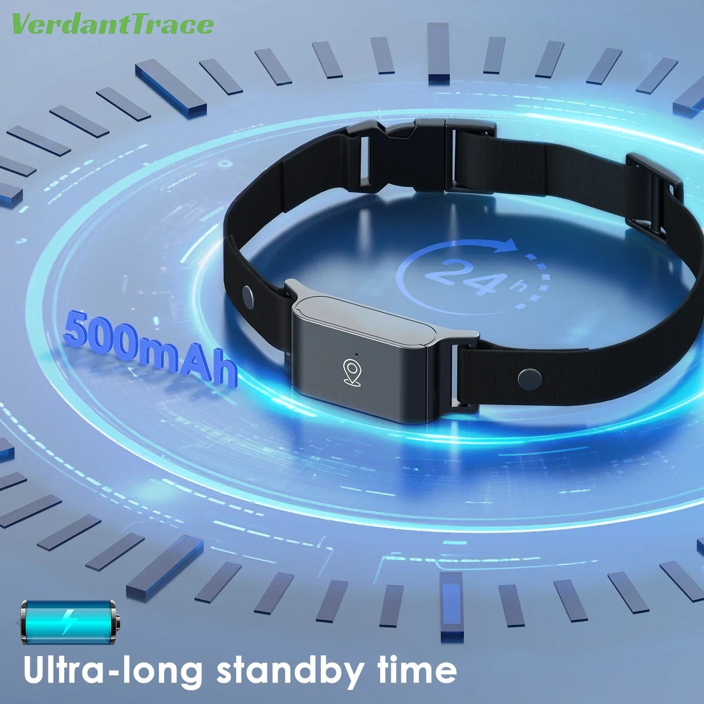 IP67 Waterproof Mini 4G GPS Animal Tracker Collar Anti-Lost Real Time Tracking Dog Cat Locator Pet Dog Cat Fashion Neck Collar