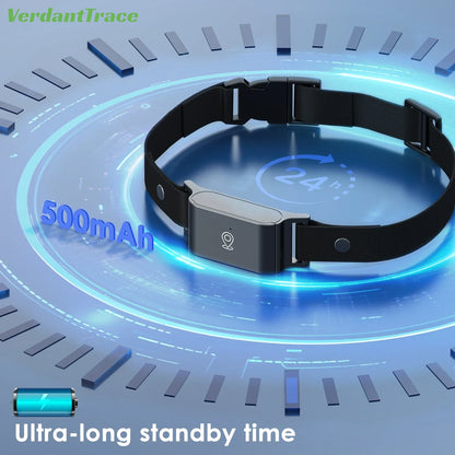 IP67 Waterproof Mini 4G GPS Animal Tracker Collar Anti-Lost Real Time Tracking Dog Cat Locator Pet Dog Cat Fashion Neck Collar