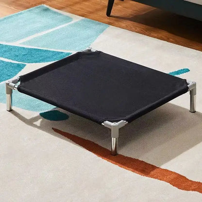 Pet Dog Cat Camping Bed  Elevated Bed for Dogs Folding Puppy Camping Bed Cat House Portable Removable Washable Dog Hammock