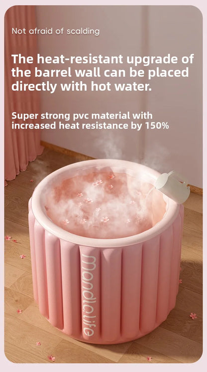 1 inflatable bath tub, home bath tub, don't mind tub, children and adults bathtub, adults folding full-body bath tub, SPA