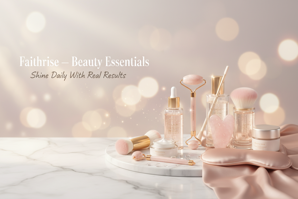 Faithrise Beauty & Skincare Banner