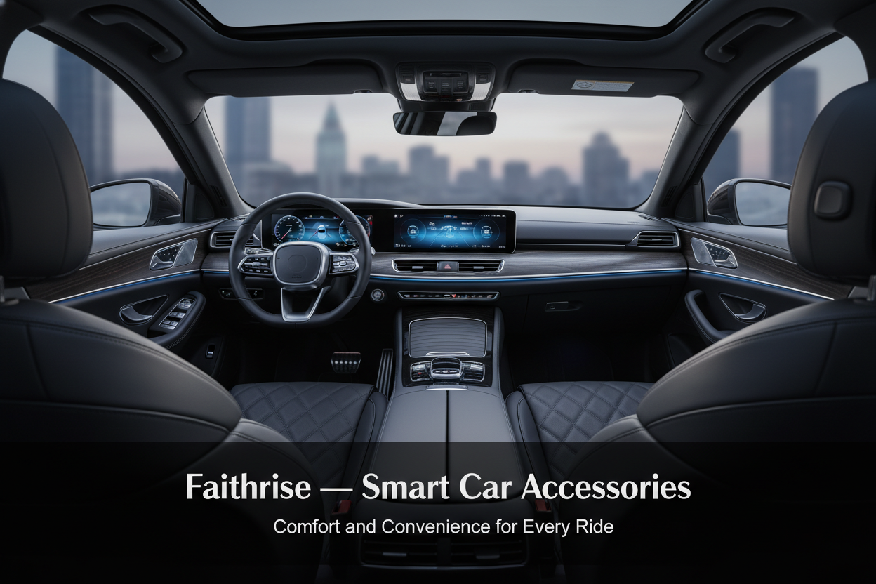 Faithrise Car Accessories Banner