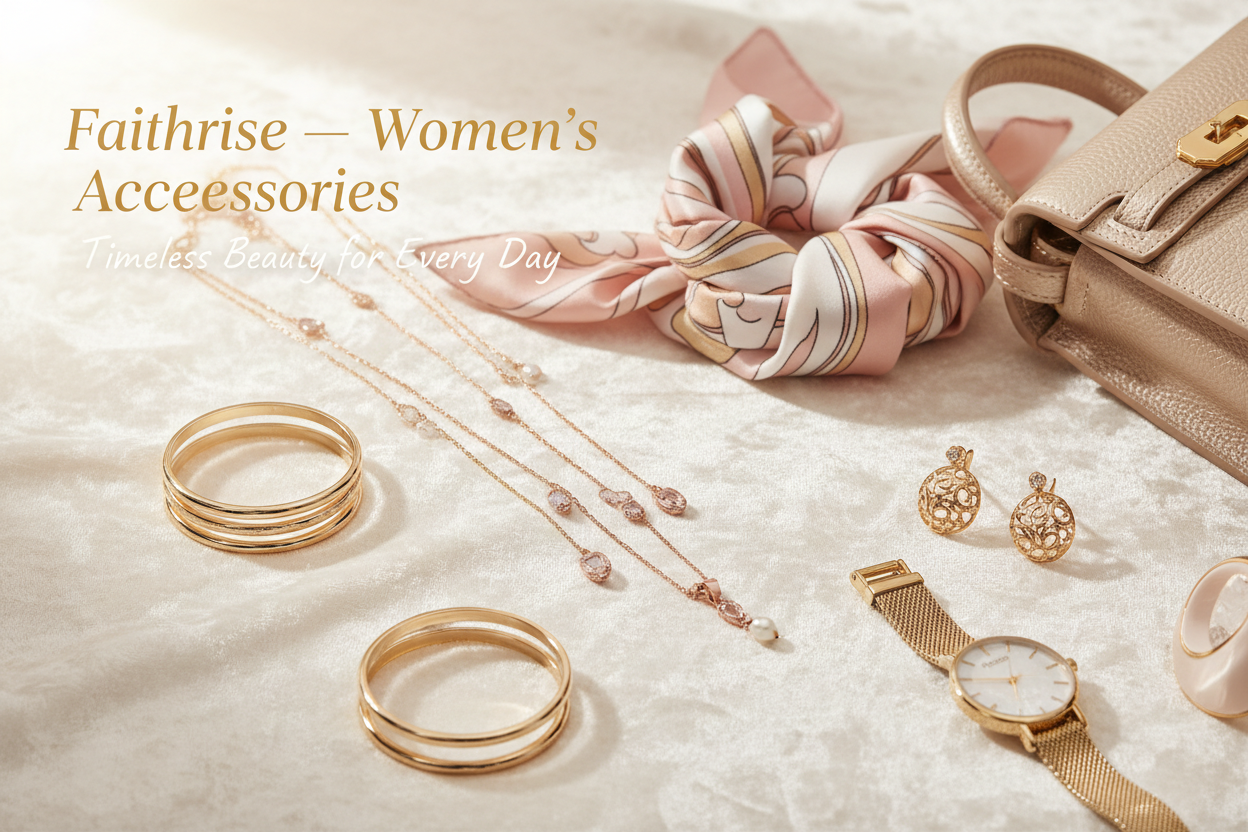Faithrise Women's Accessories Banner