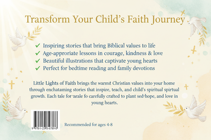 Little Lights of Faith - Contracapa