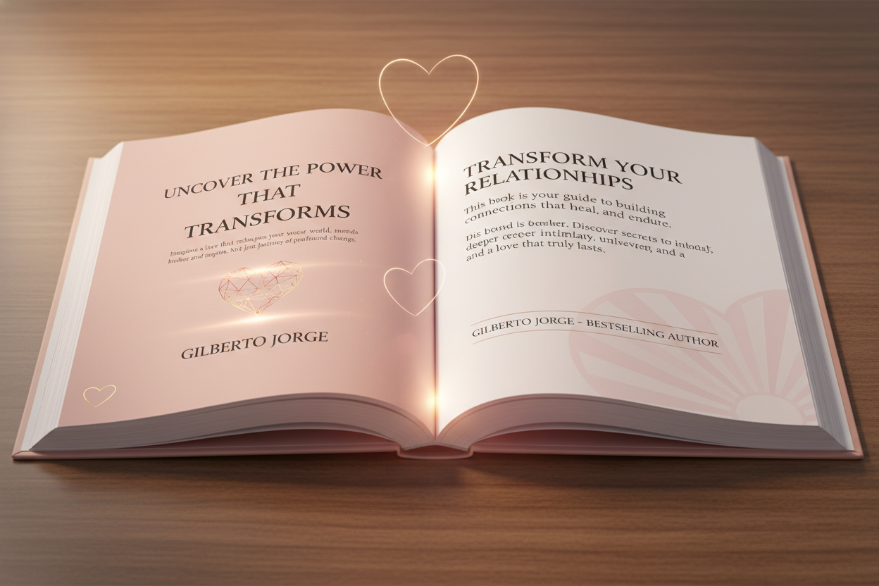 Love That Transforms livro aberto