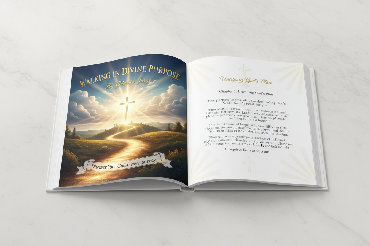 Walking in Divine Purpose - Open Book